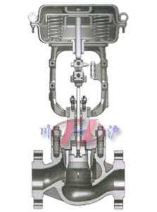 HCB平衡笼式调节阀 (结构图) 