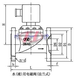 水(液)用电磁阀 法兰式