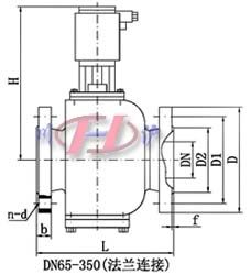 煤气电磁阀(DN65-350)
