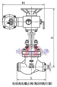电动高压截止阀(配DZB执行器)