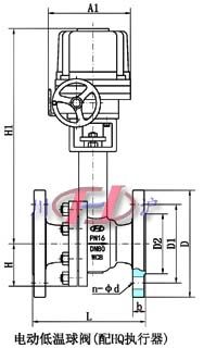 电动低温球阀