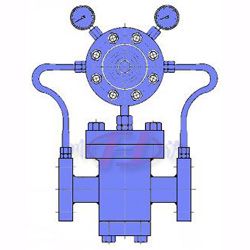 高压气体减压阀结构图