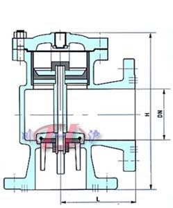 H142X液压水位控制阀 (结构图)